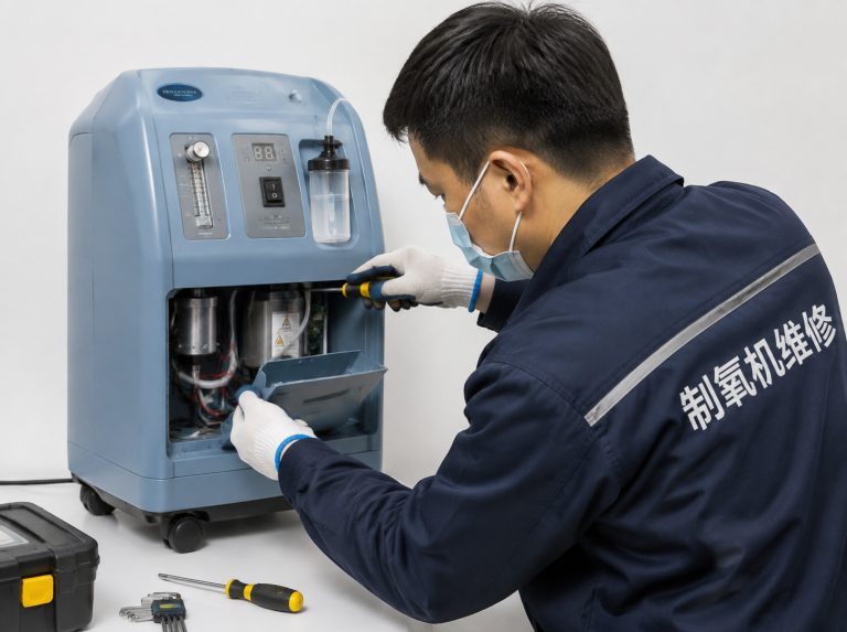 宜昌飞利浦伟康制氧机低氧浓度报警维修